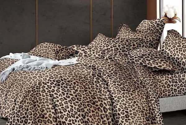 تصویر 3 از رو تختی پلنگی مخمل نرم و گرم مناسب زمستان